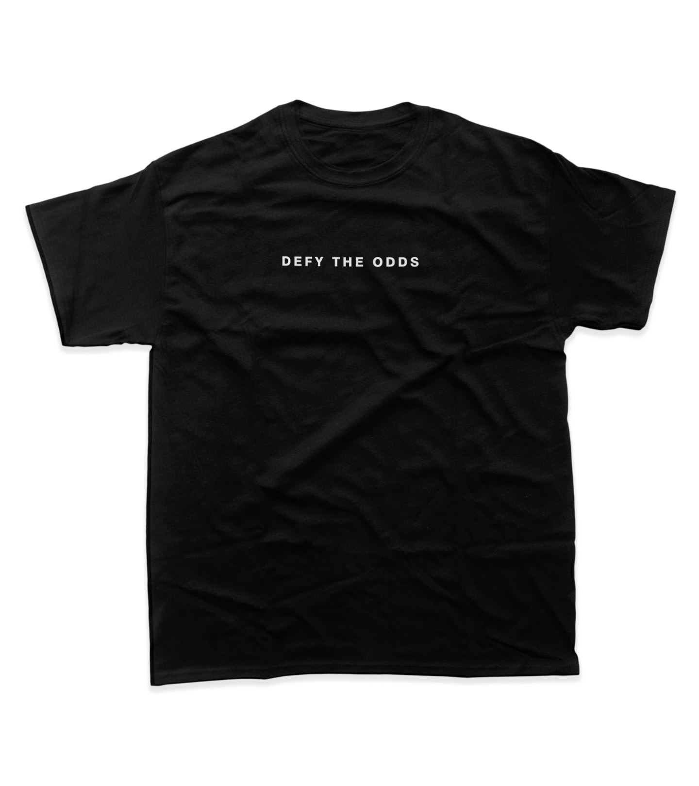 DEFY THE ODDS T-SHIRT - BLACK