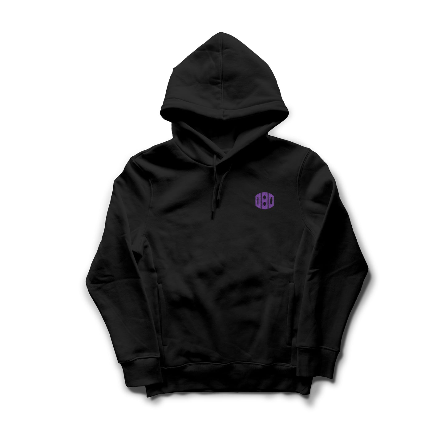 180 DRIP HOODIE - WHITE/PURPLE