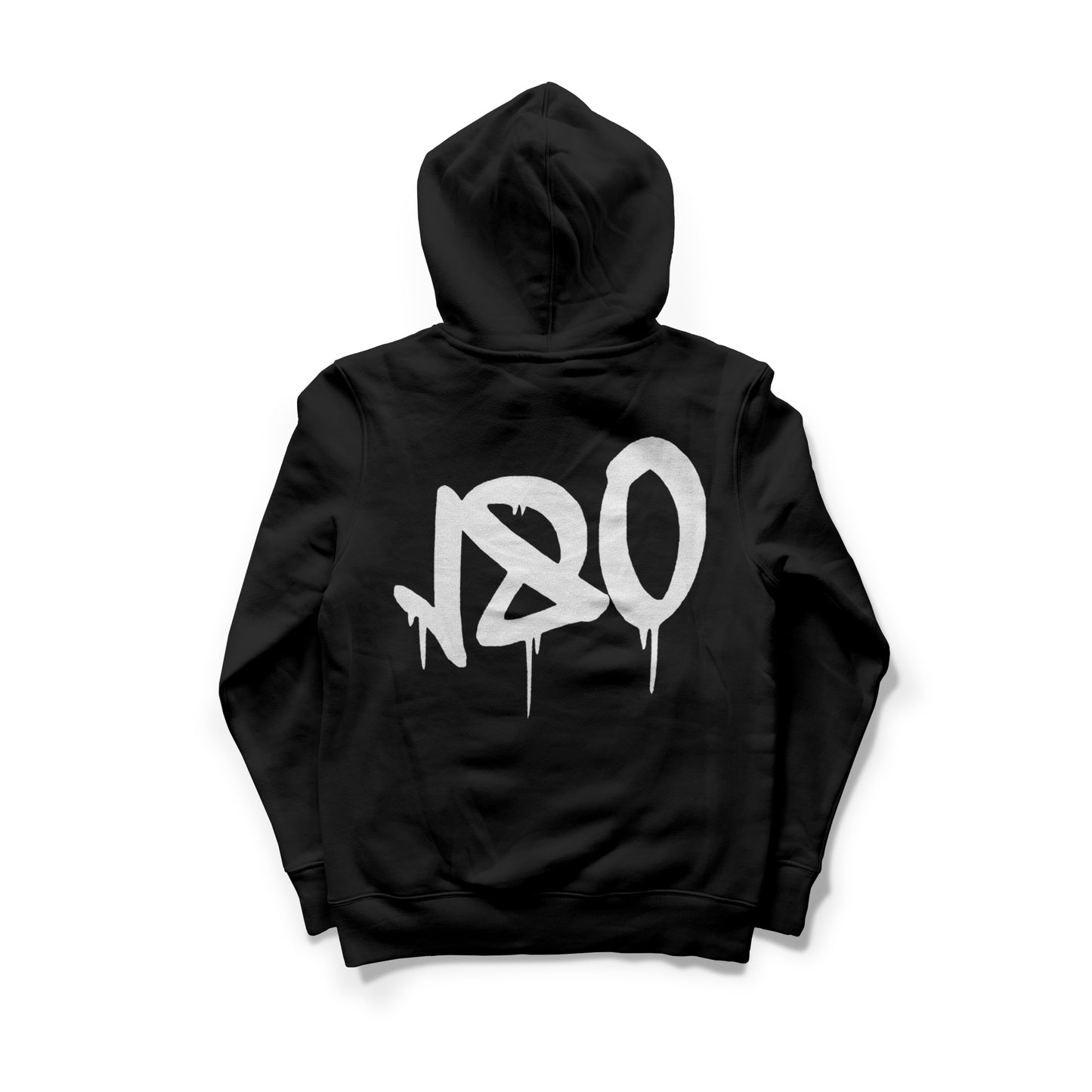 180 DRIP HOODIE - WHITE/PURPLE