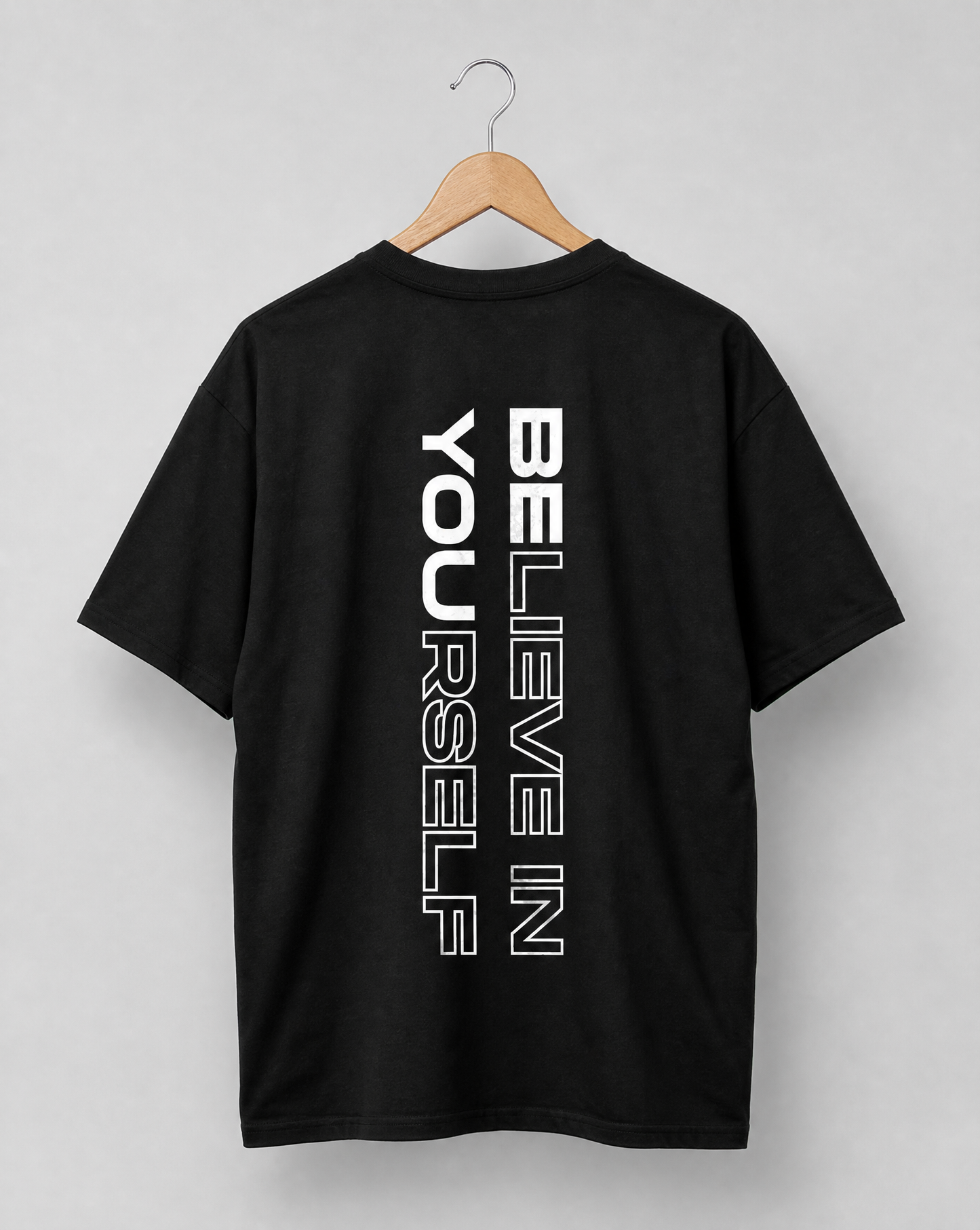 BEYOU - BELIEVE IN YOURSELF T-SHIRT - BLACK