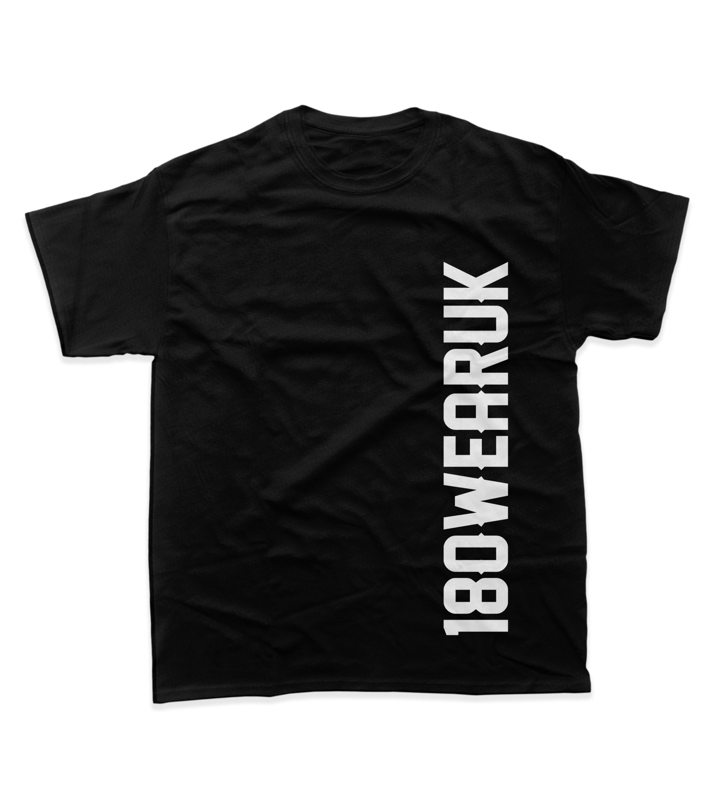 180WEARUK T-SHIRT-BLACK/WHITE