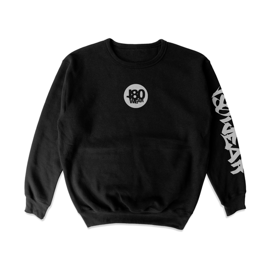 BLACK YOU VS YOU SWEATER - BLACK/WHITE