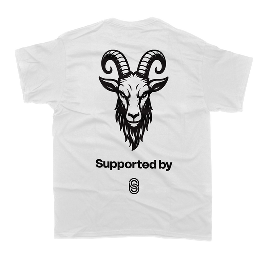 GREATEST OF ALL TIME T-SHIRT-BLACK/WHITE