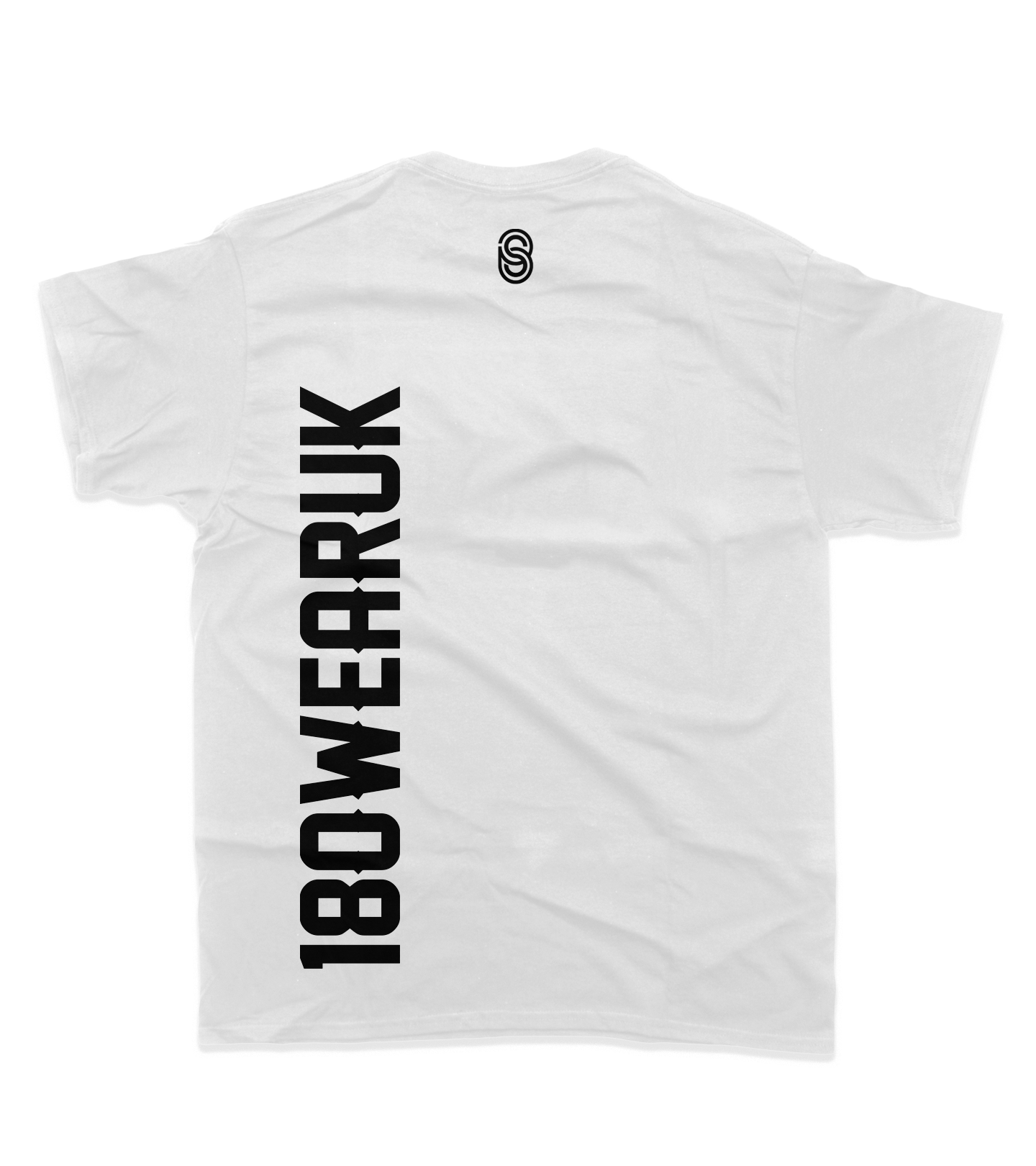 180WEARUK T-SHIRT-BLACK/WHITE