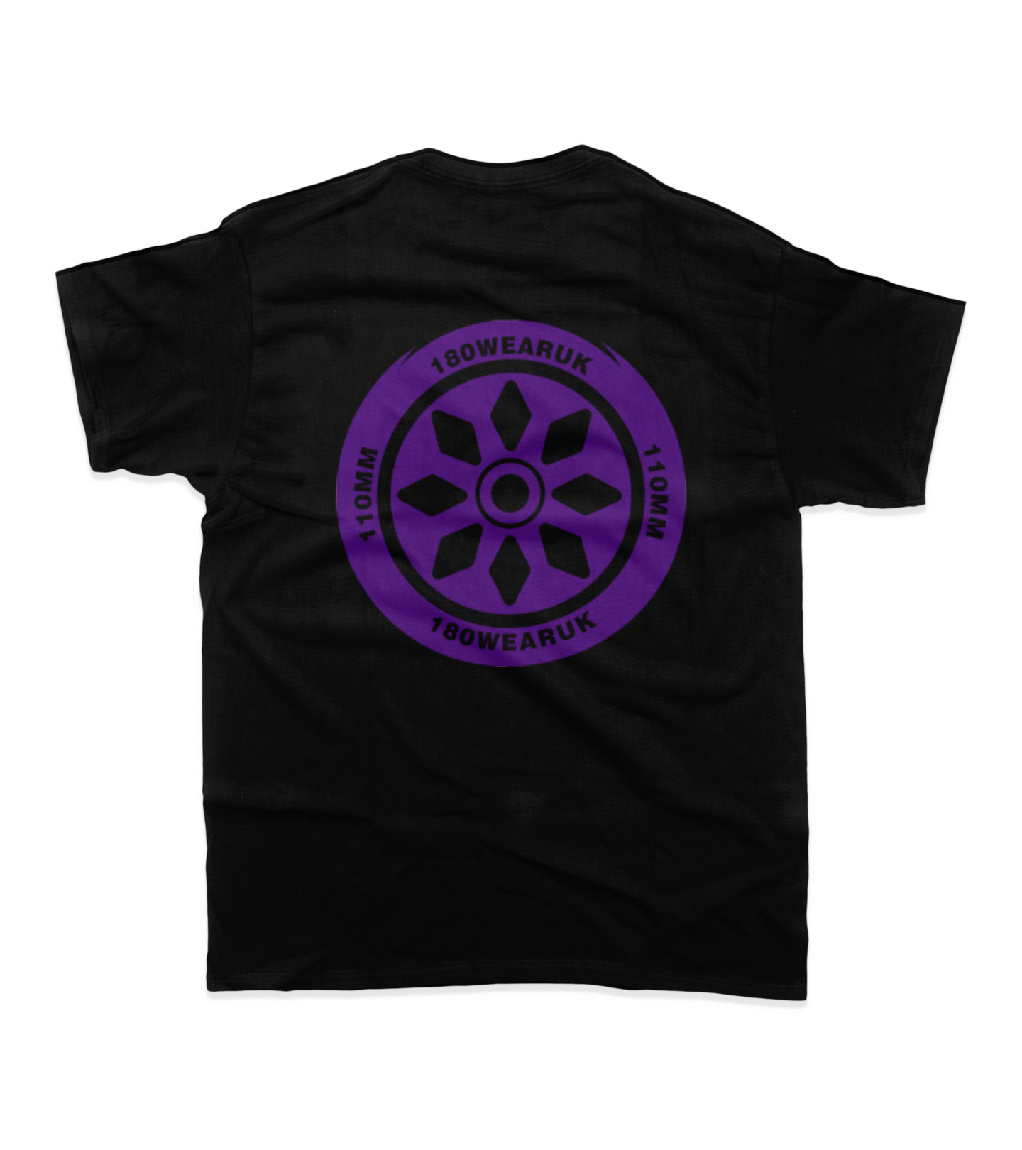180wearuk Purple Wheel T-shirt
