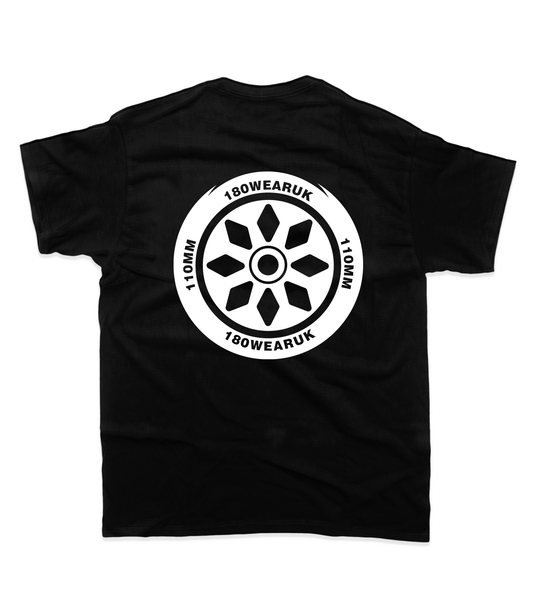 180wearuk Purple Wheel T-shirt