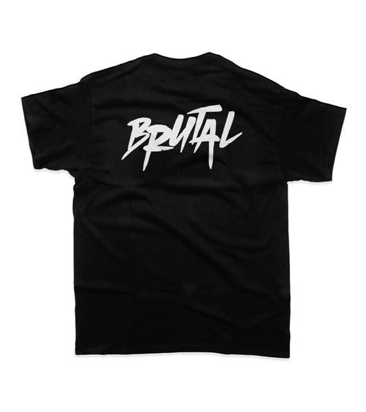 BLACK BRUTAL T-SHIRT - BLACK