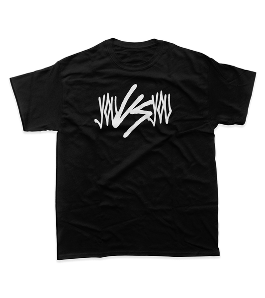 YOU VS YOU TAG T-SHIRT - BLACK