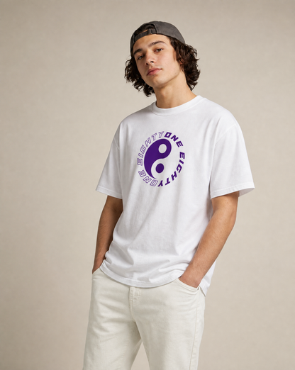Yin & Yang White T-Shirt