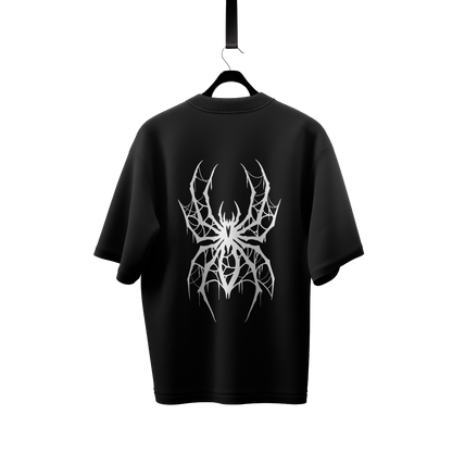 MARKED OVERSIZED T-SHIRT/BLACK