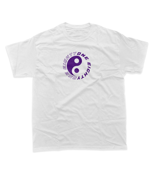 Yin & Yang White T-Shirt