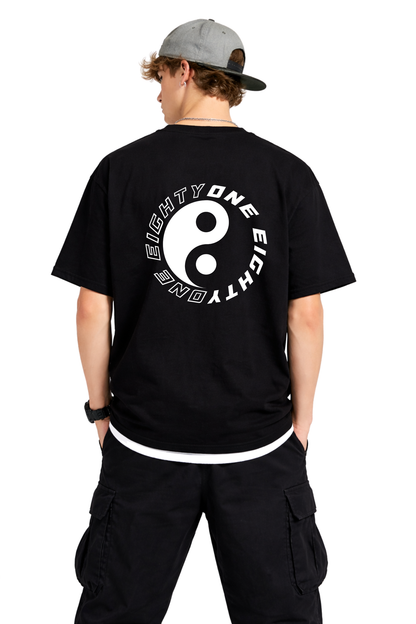 Black Yin & Yang T-shirt