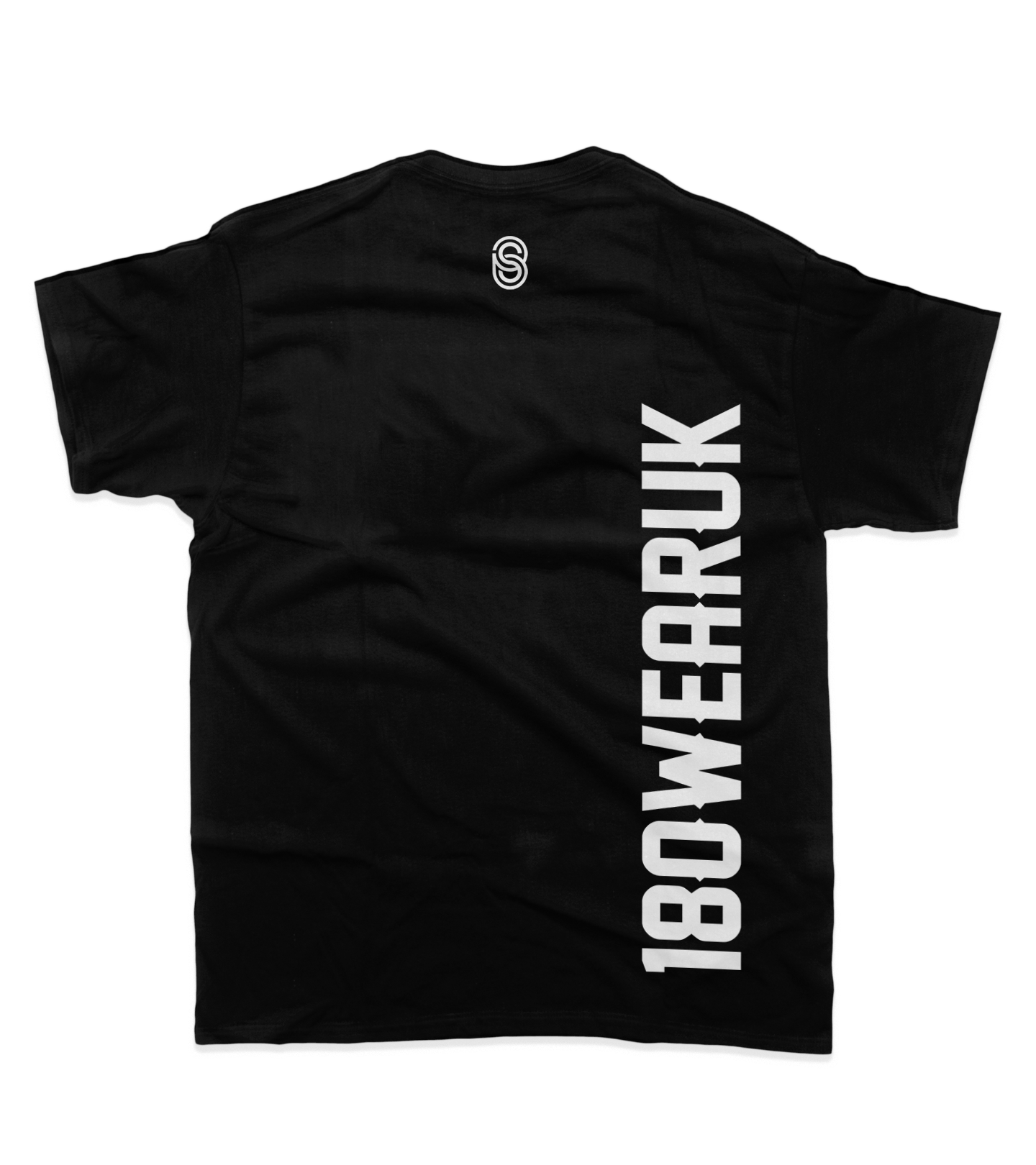 180WEARUK  T-SHIRT-BLACK/WHITE