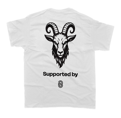 GREATEST OF ALL TIME T-SHIRT-BLACK/WHITE