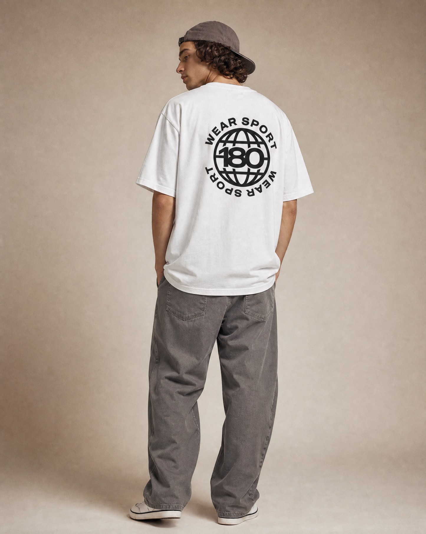 WEAR SPORT T-SHIRT - BLACK/WHITE