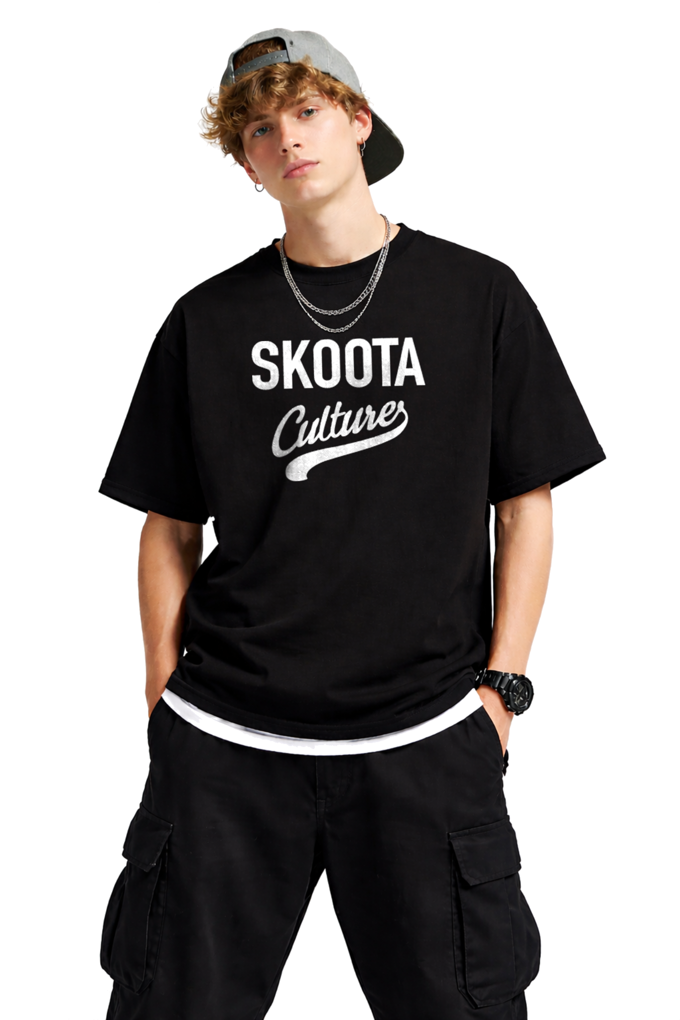 SCOOTA CULTURE - BLACK/WHITE