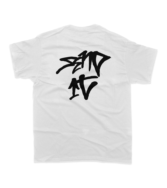 SEND IT T-SHIRT - BLACK/WHITE