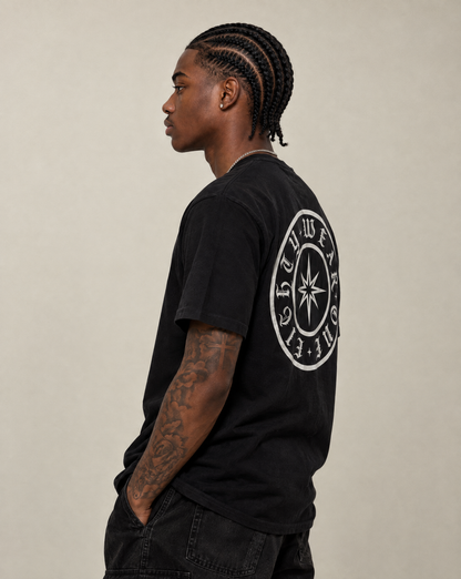 WEAR ONE EIGHTY T-SHIRT - BLACK/WHITE
