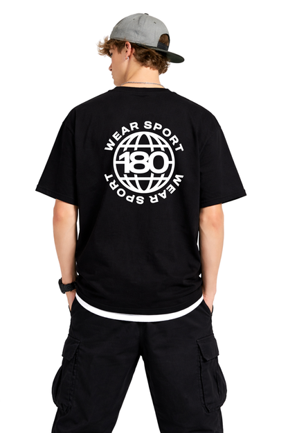 WEAR SPORT T-SHIRT - BLACK/WHITE
