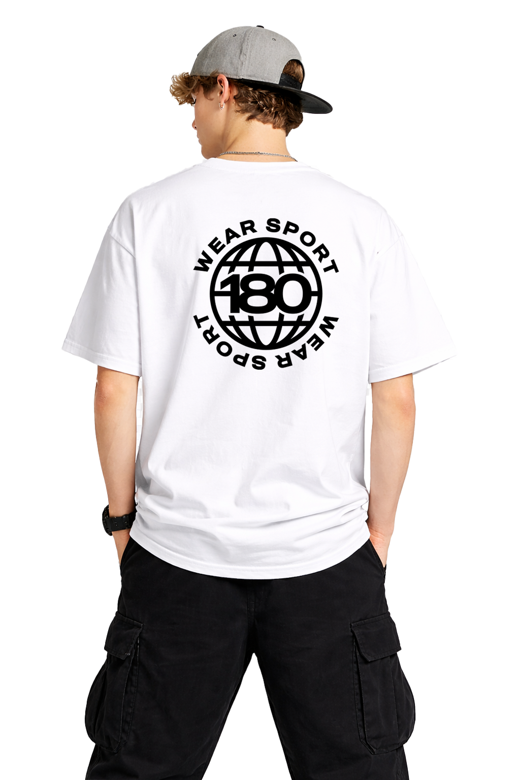 WEAR SPORT T-SHIRT - BLACK/WHITE