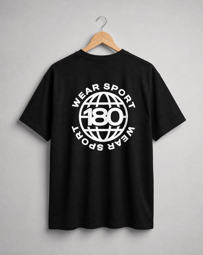 WEAR SPORT T-SHIRT - BLACK/WHITE